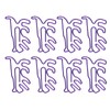 100Pcs Cute Paper Clips Animal Style Exquisite Bright Electroplated Anti