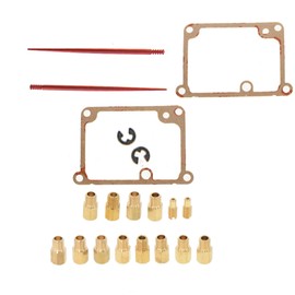 Thomletha Carburetor 12 Main Jets and 2 Pilot and 2 Needles Full Jet Kit Replacement for Yamaha Banshee 1987 1988-2006