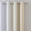 VEHEDE Gradient Blackout Curtains 84 Inch Long Drop for Living