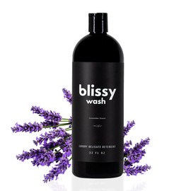 Plant Based Natural Laundry Detergent - Wool, Silk & Cashmere Detergent for Washing Machine - Naturally Scented with Lavender Oil - Silk Detergent, Cashmere Wash, Wool Shampoo - Silk Laundry Detergent