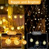 Solar Garden Lights Outdoor, 26.6Ft 30LED Solar String Lights, Solar