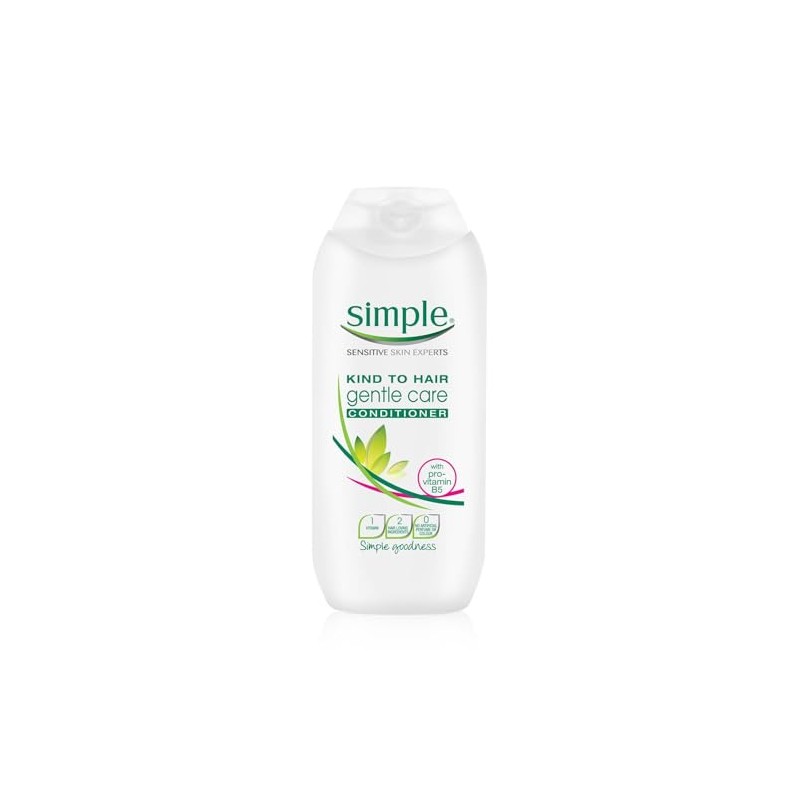 Simple Kind to Hair Shampoo+ Conditioner Set 3x200ml Daily Gentle