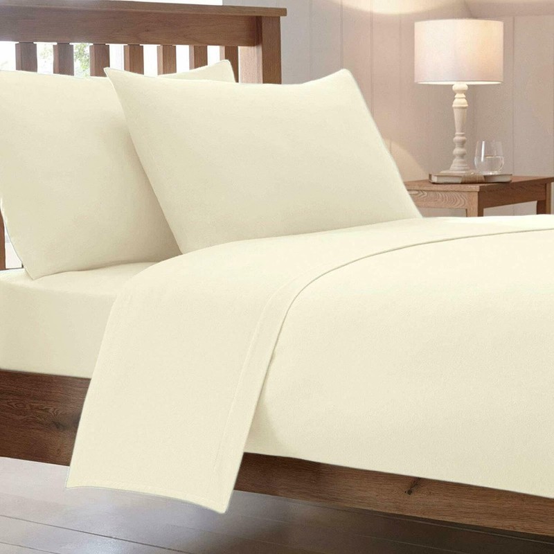 Cotton Bedsheet | Soft Fitted Bedsheets | Breathable PolyCotton –