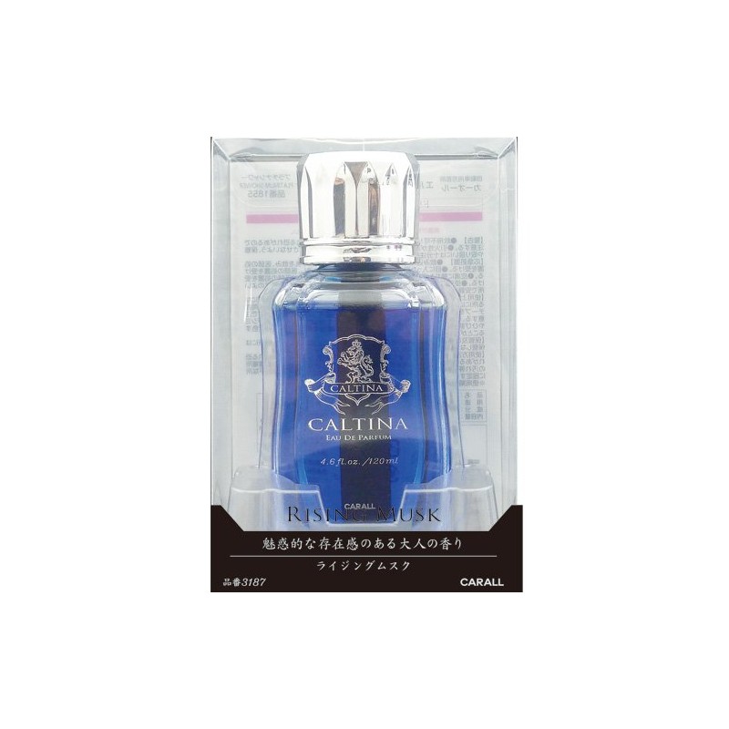 オカモト産業(CARALL) 車用芳香剤 カルティナロワイヤル 置き型 ライジングムスク 120ml 3187