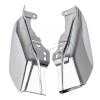 Unbranded Chrome Mid-Frame Air Deflector Heat Shield For Harley Ultra