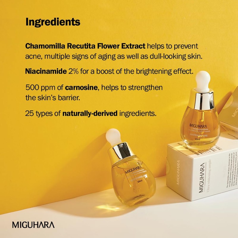 MIGUHARA Ultra Grow Perfect Ampoule, 0.7 fl oz (20 ml)