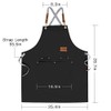 Chef Apron-Cross Back Apron for Men Women with Adjustable Straps