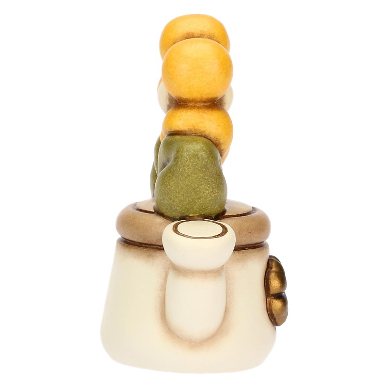 THUN - Mini Gießkanne mit Gänseblümchen - Keramik - Kollektion