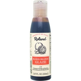 Roland Foods Blood Orange Balsamic Vinegar Glaze, 5.07 Ounce Bottle, Pack of 3