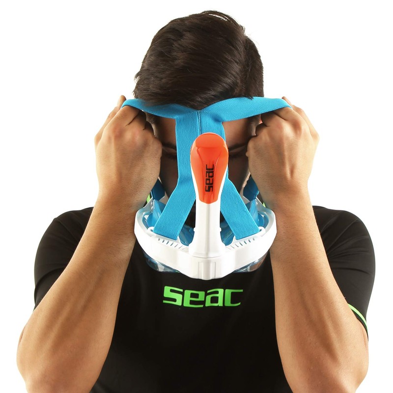 Seac Magica Snorkel Mask Full Face Mask Anti-Fog System with