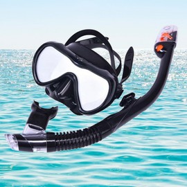 Aroma Snorkeling Goggles Set (Black)