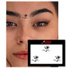 Comet Busters Large Size Fancy Black Bindi (BIN507)