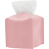 LATRAT 1 Piece Tissue Box Square Cosmetic Tissue Box PU