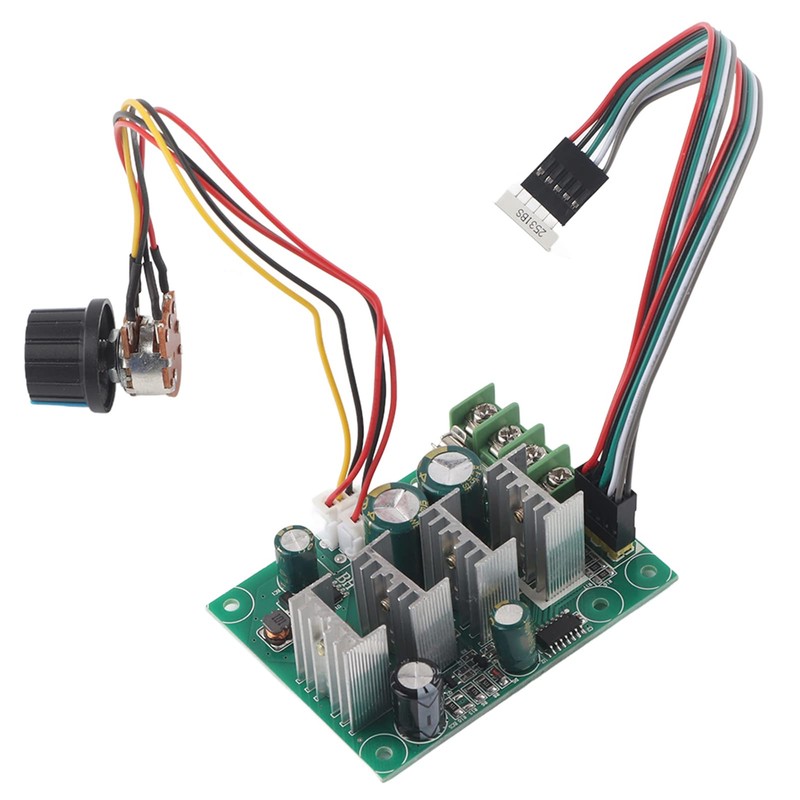 DC 6V-60V 30A variable speed motor controller driver control (with