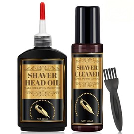 Razor Cleaner, Shaver Oil,120ml Clipper Oil and 100ml Cleaner