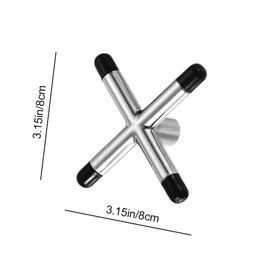 YidaSouko Cross Rest Heads for Snooker or Pool（Galvanized Steel）