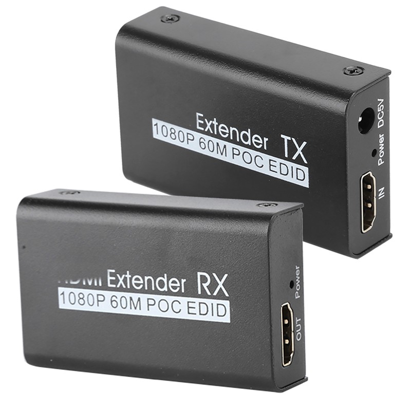 HDMI Extender 60M Internet Transmitter for POC Cable Power EDID