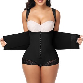 SHAPSHE Faja Body Shaper Moldeadoras de Cintura y Abdomen Fajas Colombians Stage 1/2/3 Postpartum Postparto para Mujer High Compression Garment Waist Corset Shapewear Tummy Tuck Girdle for Women