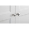 HARMAC HOUSE Round Cabinet Knobs 4 Pack Brushed Nickel Pull