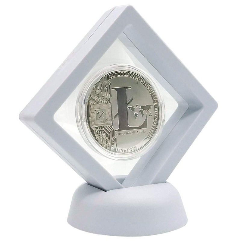 SUPIA Actual Physical Lite Coin with Silver Plating Display Iem