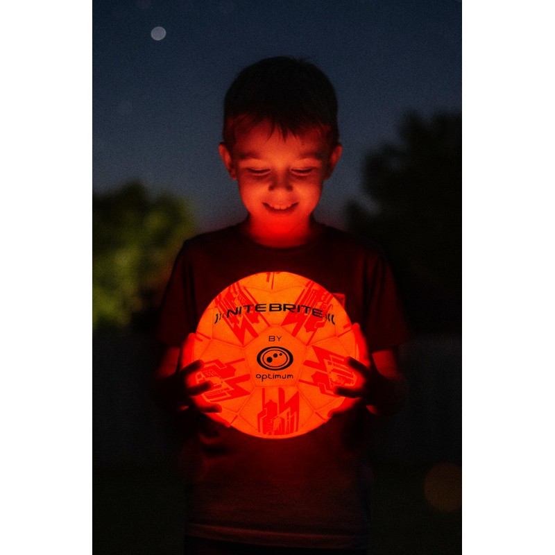 Optimum LED Light Up Football Size 5, Motion Activated for