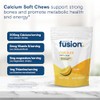 Bariatric Fusion Masticables Calcio Bariátrico Citrato Suplemento Vitamina Bariátrica Sug