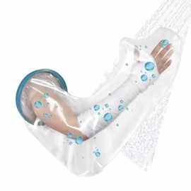 Fortuna Healthcare Waterproof Cast Cover for Shower – Adult Full Arm Cast Protector – Reusable Watertight Bandage Sleeve for Showering – Ideal for Plaster Casts, Bandages & Wound Protection