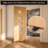 4 Pack Door Stoppers, Rubber for Bottom of Door, Rubber
