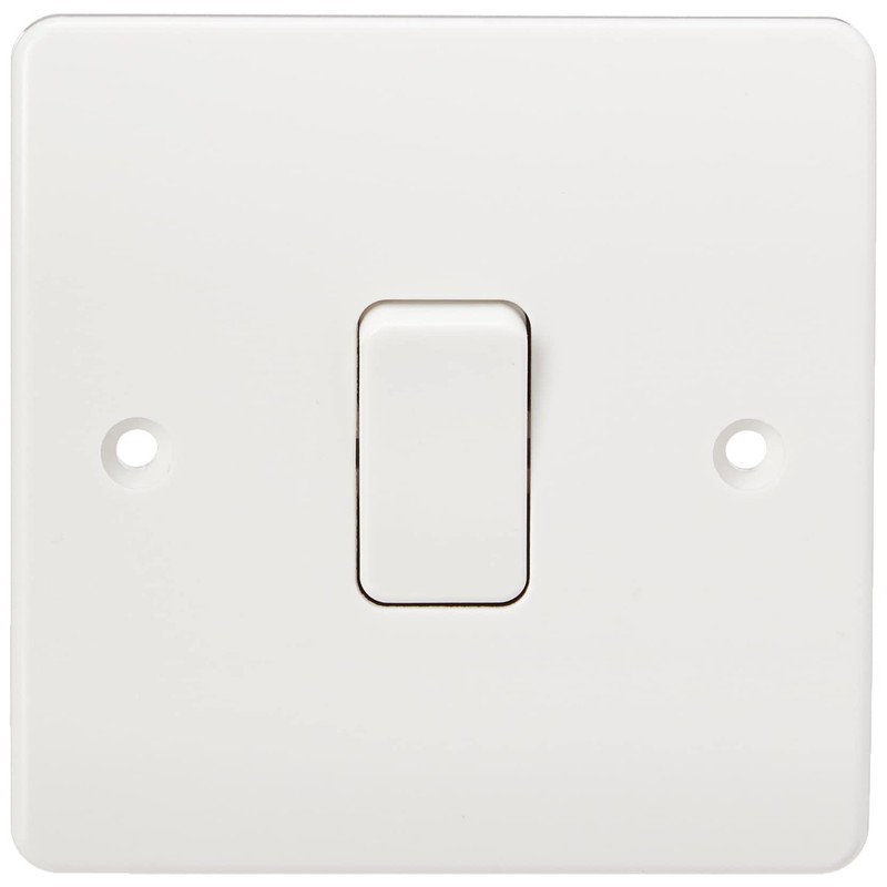 MK Logic Plus K4871 WHI 10A Single Pole 2 Way