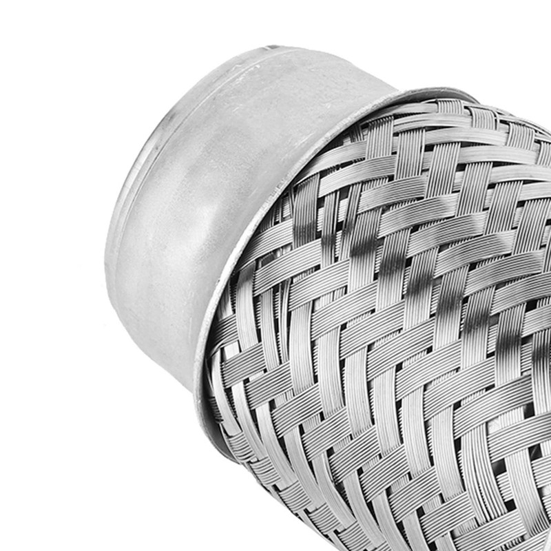 MUNEFE Flex Exhaust Pipe, Stainless Steel Exhaust Flange Repair Kit,