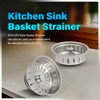 Highcraft 97353 Kitchen Sink Basket Strainer Replacement for Kohler Style