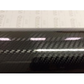 VVIVID Epoxy High Gloss Black Carbon Vinyl Automotive Wrap Film DIY Easy to Install No Mess (2ft x 5ft)