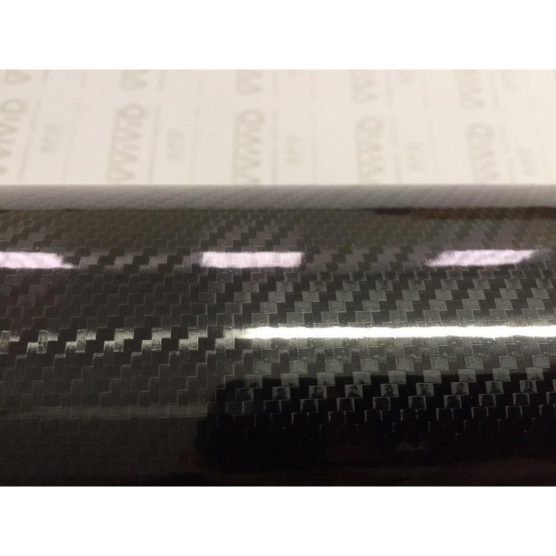 VVIVID Epoxy High Gloss Black Carbon Vinyl Automotive Wrap Film
