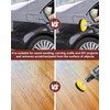 Cexovo Sanding Discs Pad 128 Pieces Sanding Discs Pad Kit