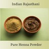 Original Indian Pure and Natural Henna (Mehndi) para cabello –