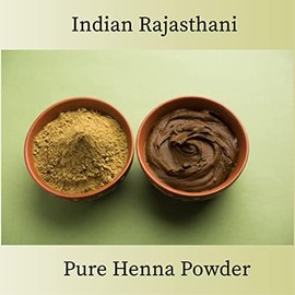 Original Indian Pure and Natural Henna (Mehndi) para cabello – 300 g (3 paquetes de 100 g cada uno)