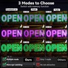 Thirdpolite LED Open Signs for Business, 30"L x 10"W Large