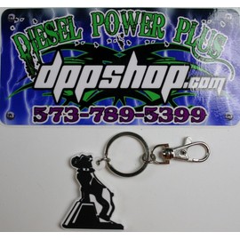 Mack truck dog semi bull dog bulldog keychain rubber