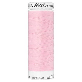 Mettler Seraflex Elastic Sewing Thread 130 m Pink Colour 82
