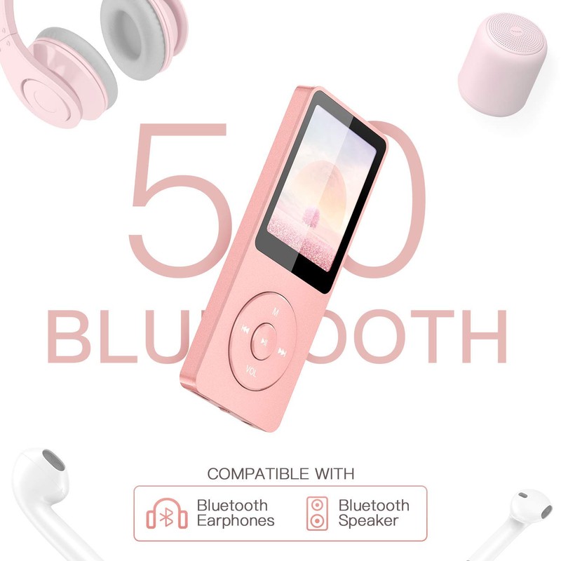 AGPTEK MP3 Player A02T, 16gb