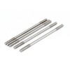 Sourcingmap M6x130mm 304 Stainless Steel Double End Threaded Stud Screw
