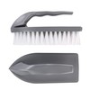 Elliott Iron Shaped Scrubbing Brush with Curved Grip Handle, Durable