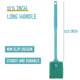 chaekoy Fish Tank Cleaning Tools, Aquarium Brushes, Algae Scrubber, Fish Tank Sponge Cleaner
