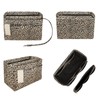 ZTUJO Purse Organizer Insert, Felt Bag Organizer with Metal Zipper,