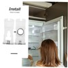 TEHAUX 2pcs Refrigerator Handle Replacement Kit Durable Plastic Support for