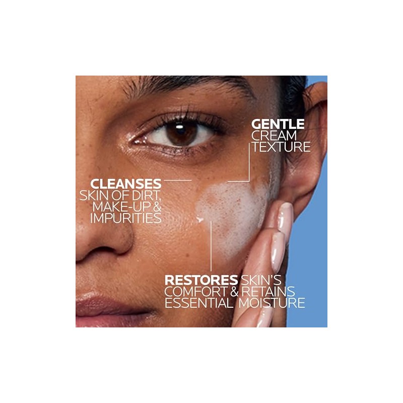 La Roche-Posay Toleriane Hydrating Gentle Cleanser, 6.76 Fl. Oz.