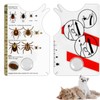 IZyufan Pack of 2 Tick Cards, Tick Scale Card with