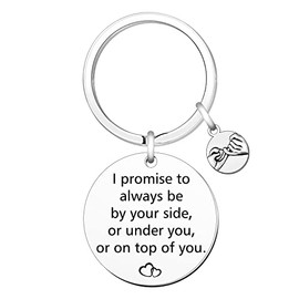 Funny keyring Couple Gifts for Boyfriend Girlfriend Birthday Christmas keychain Gifts Couples Anniversary Keyring Gift for Him Her Valentine's Day Present for Husband Wife