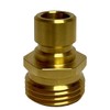 Orrco Brass Garden Hose Quick Connector - Male End -