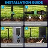 ZestPatio Plug in Outdoor RGB Landscape Pathway Lights Kit with